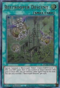 Beetrooper Descent - Burst of Destiny - YuGiOh card