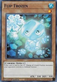 Flip Frozen - Burst of Destiny - YuGiOh card