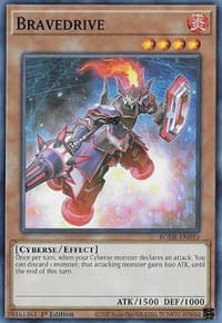 Bravedrive - Burst of Destiny - YuGiOh card