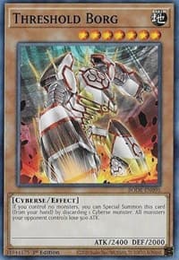 Threshold Borg - Burst of Destiny - YuGiOh card