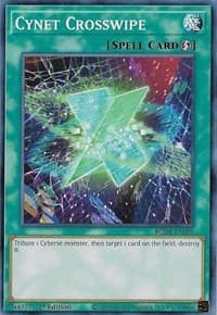 Cynet Crosswipe - Burst of Destiny - YuGiOh card