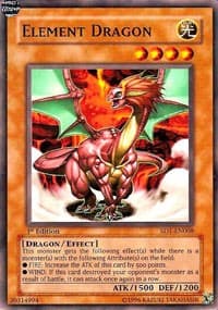 Element Dragon - Structure Deck: Dragon's Roar - YuGiOh card