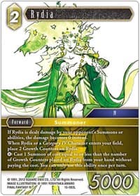 Rydia - Crystal Dominion - Final Fantasy TCG card