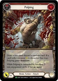 Pulping (Red) - LGS051 - Flesh and Blood: Promo Cards - Flesh and Blood TCG card