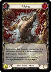 Pulping (Yellow) - LGS052 - Flesh and Blood: Promo Cards - Flesh and Blood TCG card