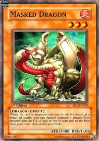 Masked Dragon - Structure Deck: Dragon's Roar - YuGiOh card