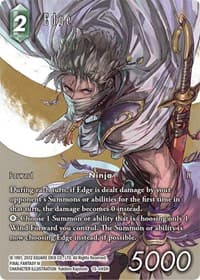 Edge (Full Art) - Crystal Dominion - Final Fantasy TCG card