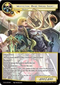 Misteltein, Dark Sword Saint - Game of Gods - Force of Will card