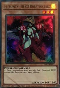 Elemental Hero Burstinatrix - The Lost Art Promotion - YuGiOh card
