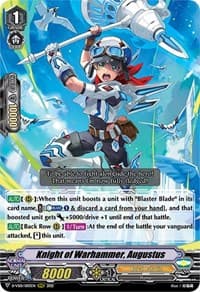 Knight of Warhammer, Augustus - D-VS01: V Clan Collection Vol.1 - Cardfight Vanguard card