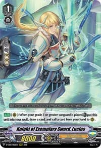 Knight of Exemplary Sword, Lucius - D-VS01: V Clan Collection Vol.1 - Cardfight Vanguard card