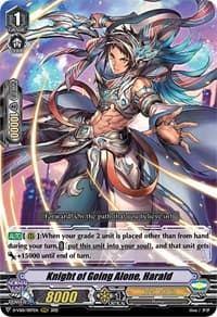 Knight of Going Alone, Harald - D-VS01: V Clan Collection Vol.1 - Cardfight Vanguard card