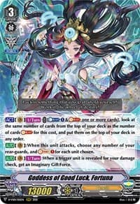 Goddess of Good Luck, Fortuna - D-VS01: V Clan Collection Vol.1 - Cardfight Vanguard card