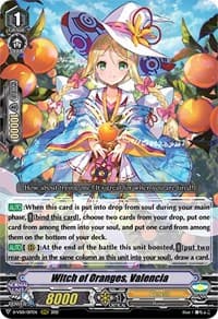 Witch of Oranges, Valencia - D-VS01: V Clan Collection Vol.1 - Cardfight Vanguard card