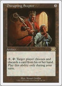 Disrupting Scepter - Classic Sixth Edition - Magic: The Gathering card