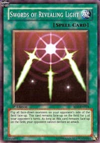 Swords of Revealing Light - Structure Deck: Dragon's Roar - YuGiOh card