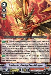 Eradicator, Vowing Sword Dragon - D-VS01: V Clan Collection Vol.1 - Cardfight Vanguard card