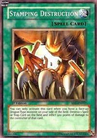 Stamping Destruction - Structure Deck: Dragon's Roar - YuGiOh card