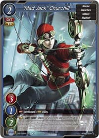 "Mad Jack" Churchill - Aces of the Cosmos, Assemble! - Gate Ruler card