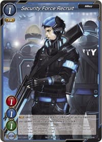 Security Force Recruit - Starter Deck: New York Zombiepocalypse - Gate Ruler card