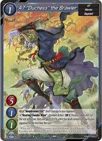 A7 "Duchess" the Brawler - Aces of the Cosmos, Assemble! - Gate Ruler card