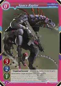 Space Raptor - Starter Deck: March with the Dragon Lords - Gate Ruler card