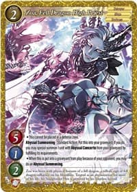 Zoa, Fell Dragon High Priest - Aces of the Cosmos, Assemble! - Gate Ruler card