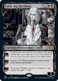 Sorin the Mirthless (Showcase) - Innistrad: Crimson Vow - Magic: The Gathering card