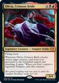 Olivia, Crimson Bride - Innistrad: Crimson Vow - Magic: The Gathering card