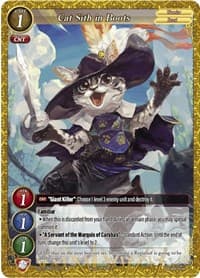 Cat Sith in Boots - Aces of the Cosmos, Assemble! - Gate Ruler card