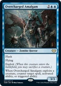 Overcharged Amalgam - Innistrad: Crimson Vow - Magic: The Gathering card