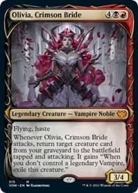 Olivia, Crimson Bride (Showcase) - Innistrad: Crimson Vow - Magic: The Gathering card