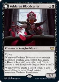 Voldaren Bloodcaster - Innistrad: Crimson Vow - Magic: The Gathering card