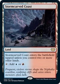 Stormcarved Coast - Innistrad: Crimson Vow - Magic: The Gathering card