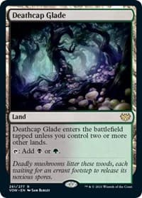 Deathcap Glade - Innistrad: Crimson Vow - Magic: The Gathering card