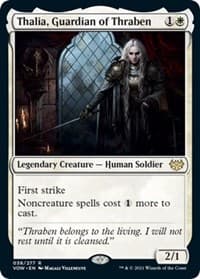 Thalia, Guardian of Thraben - Innistrad: Crimson Vow - Magic: The Gathering card