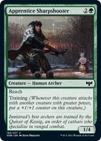Apprentice Sharpshooter - Innistrad: Crimson Vow - Magic: The Gathering card