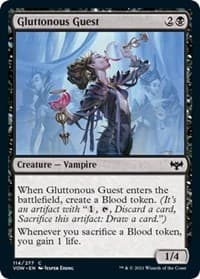 Gluttonous Guest - Innistrad: Crimson Vow - Magic: The Gathering card