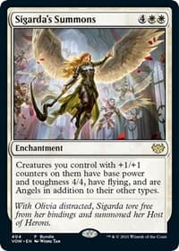 Sigarda's Summons (VOW Bundle) - Unique and Miscellaneous Promos - Magic: The Gathering card