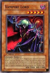 Vampire Lord - Structure Deck: Zombie Madness - YuGiOh card