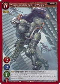 Yomajin Aerial Hardsuit Unit "Renjaku" - Aces of the Cosmos, Assemble! - Gate Ruler card