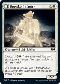 Drogskol Infantry - Innistrad: Crimson Vow - Magic: The Gathering card