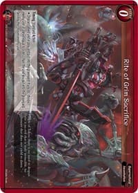 Rite of Grim Sacrifice - Aces of the Cosmos, Assemble! - Gate Ruler card
