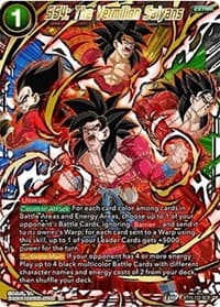 SS4: The Vermilion Saiyans - Saiyan Showdown - Dragon Ball Super: Masters card