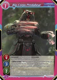 Bio Corps Predabear - Aces of the Cosmos, Assemble! - Gate Ruler card