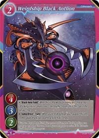 Weirdship Black Antlion - Aces of the Cosmos, Assemble! - Gate Ruler card