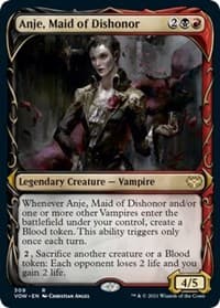 Anje, Maid of Dishonor (Showcase) - Innistrad: Crimson Vow - Magic: The Gathering card