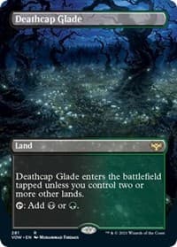 Deathcap Glade (Borderless) - Innistrad: Crimson Vow - Magic: The Gathering card