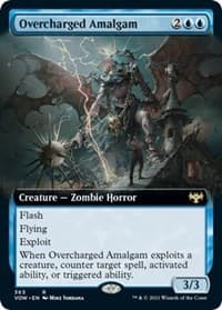 Overcharged Amalgam (Extended Art) - Innistrad: Crimson Vow - Magic: The Gathering card