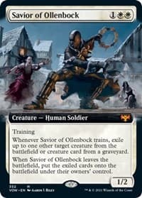 Savior of Ollenbock (Extended Art) - Innistrad: Crimson Vow - Magic: The Gathering card